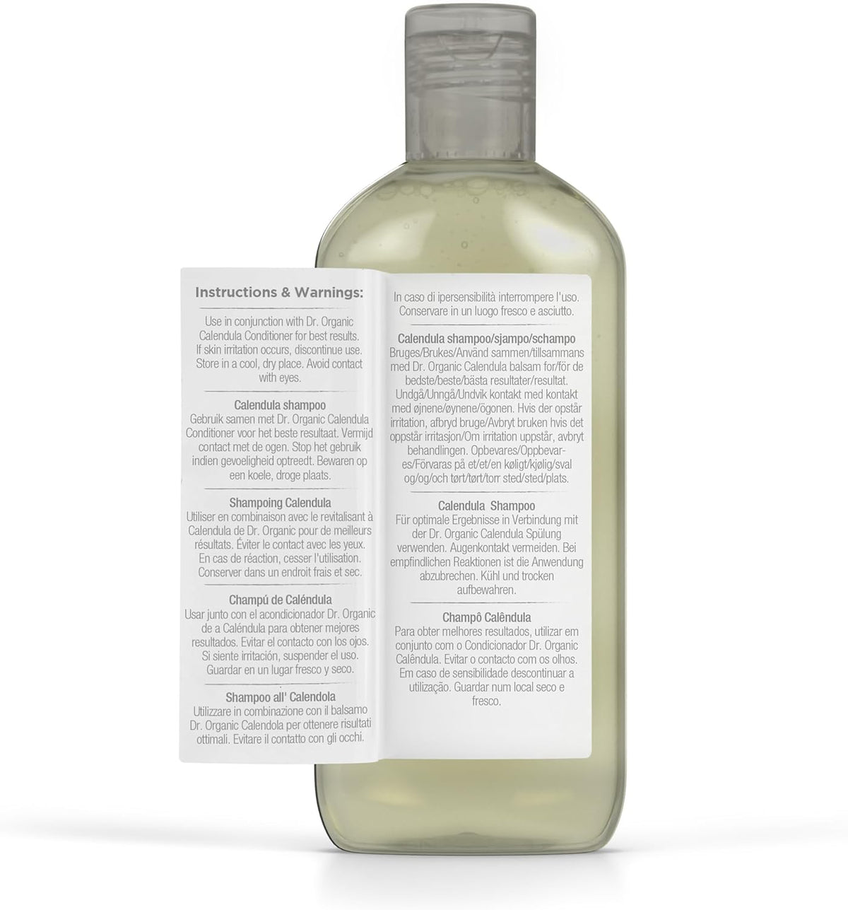 Dr Organic Organic Calendula Calm And Restore Shampoo 265ml