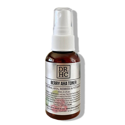 DR.HC Berry AHA Toner (70ml, 2.4 fl.oz.) (Skin brightening, Anti-hypigmentation, Anti-aging, Pore shrinking...)