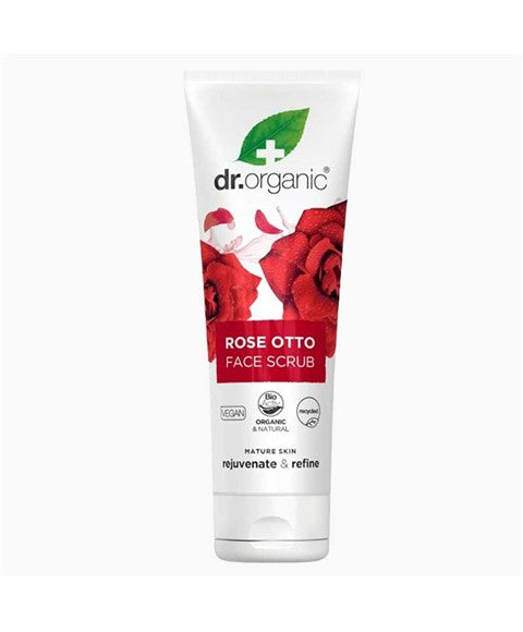 Dr Organic Bioactive Skincare Organic Rose Otto Face Scrub 125ml