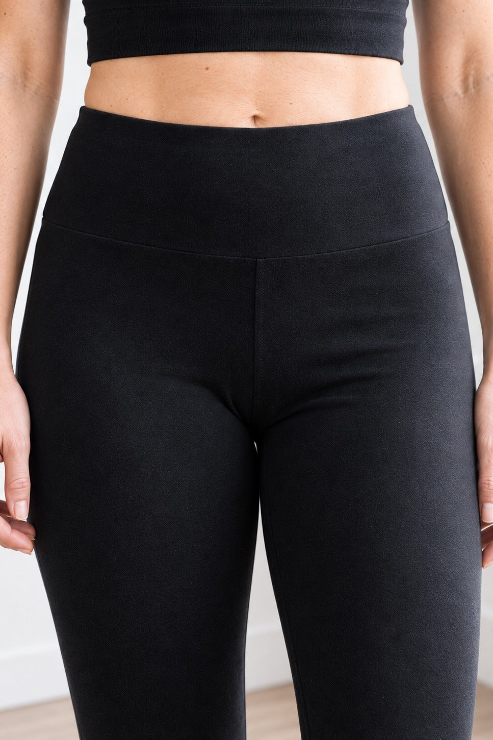 Fall Set – Organic Cotton Leggings 27" + Bra / Tank Top