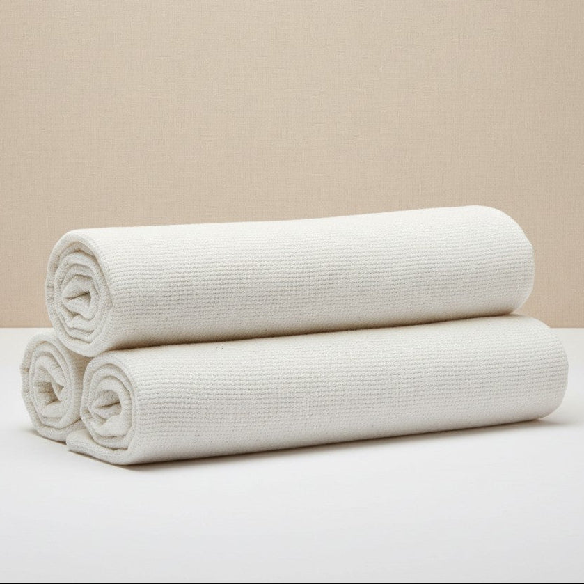 100% Cotton and Cotton Blend Bath Blankets