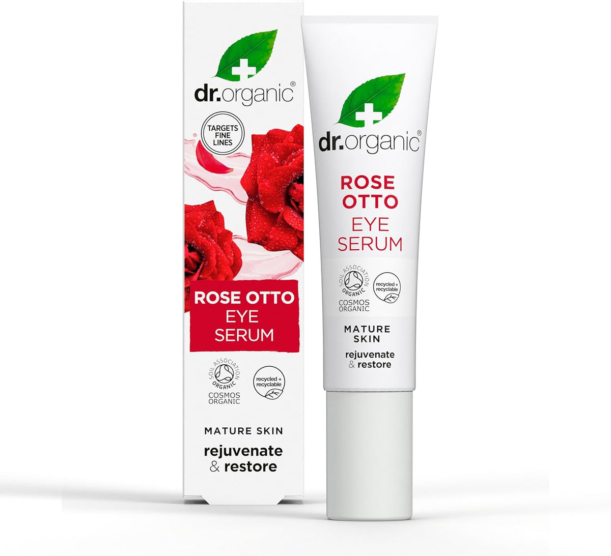Dr Organic Bioactive Skincare Organic Rose Otto Eye Serum 15ml