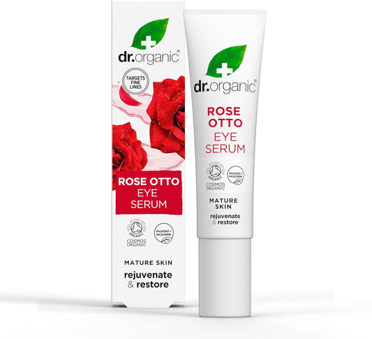 Dr Organic Bioactive Skincare Organic Rose Otto Eye Serum 15ml