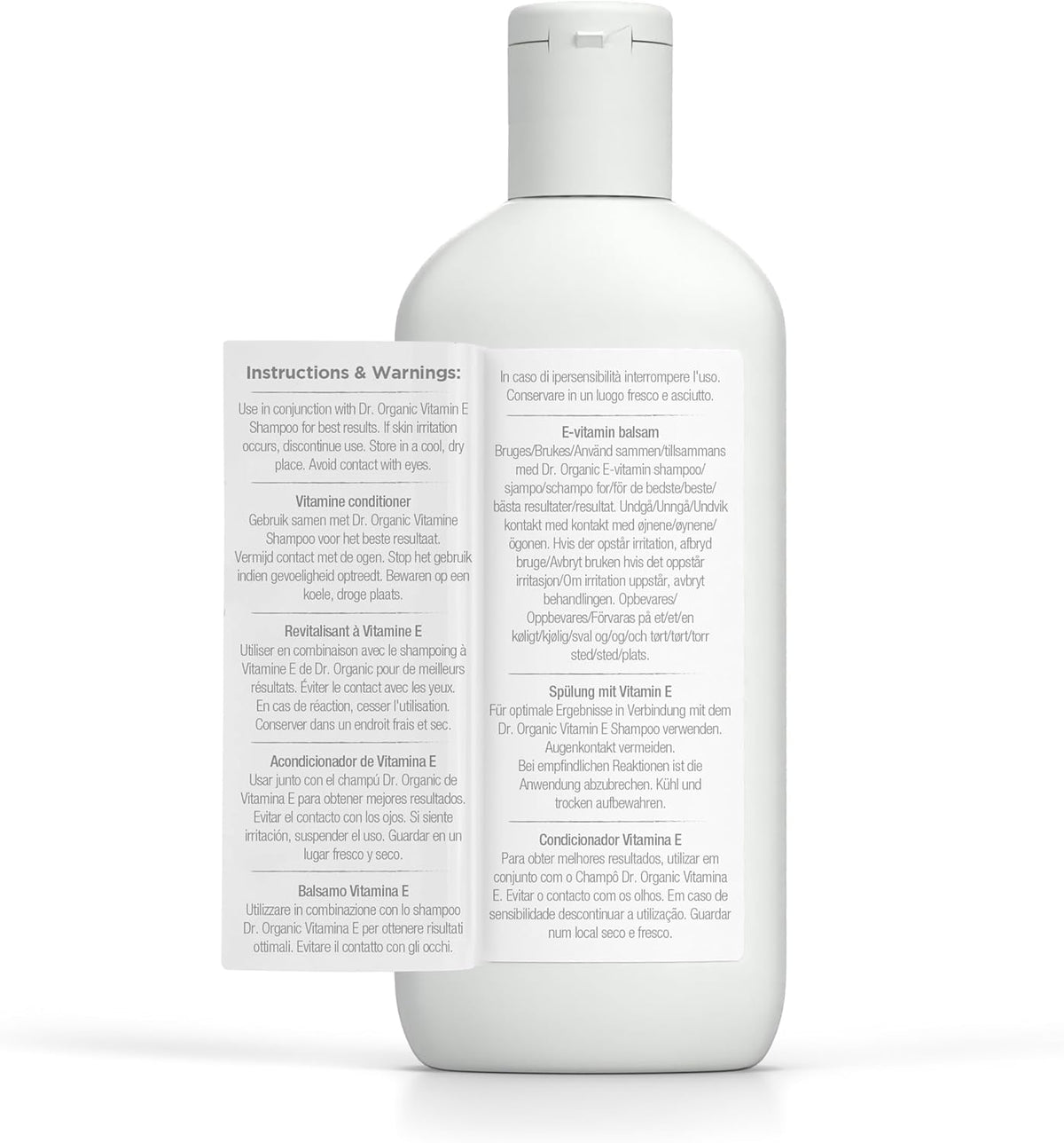 Dr Organic Hydrate And Replenish Vitamin E Conditioner 265ml