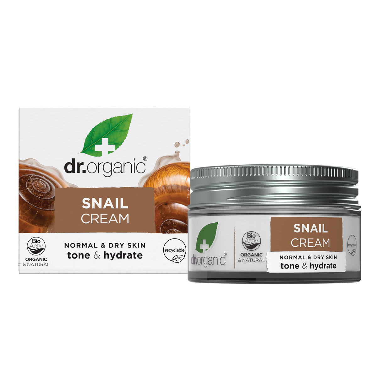 Dr Organic Bioactive Skincare Organic Snail Gel Cream 50ml