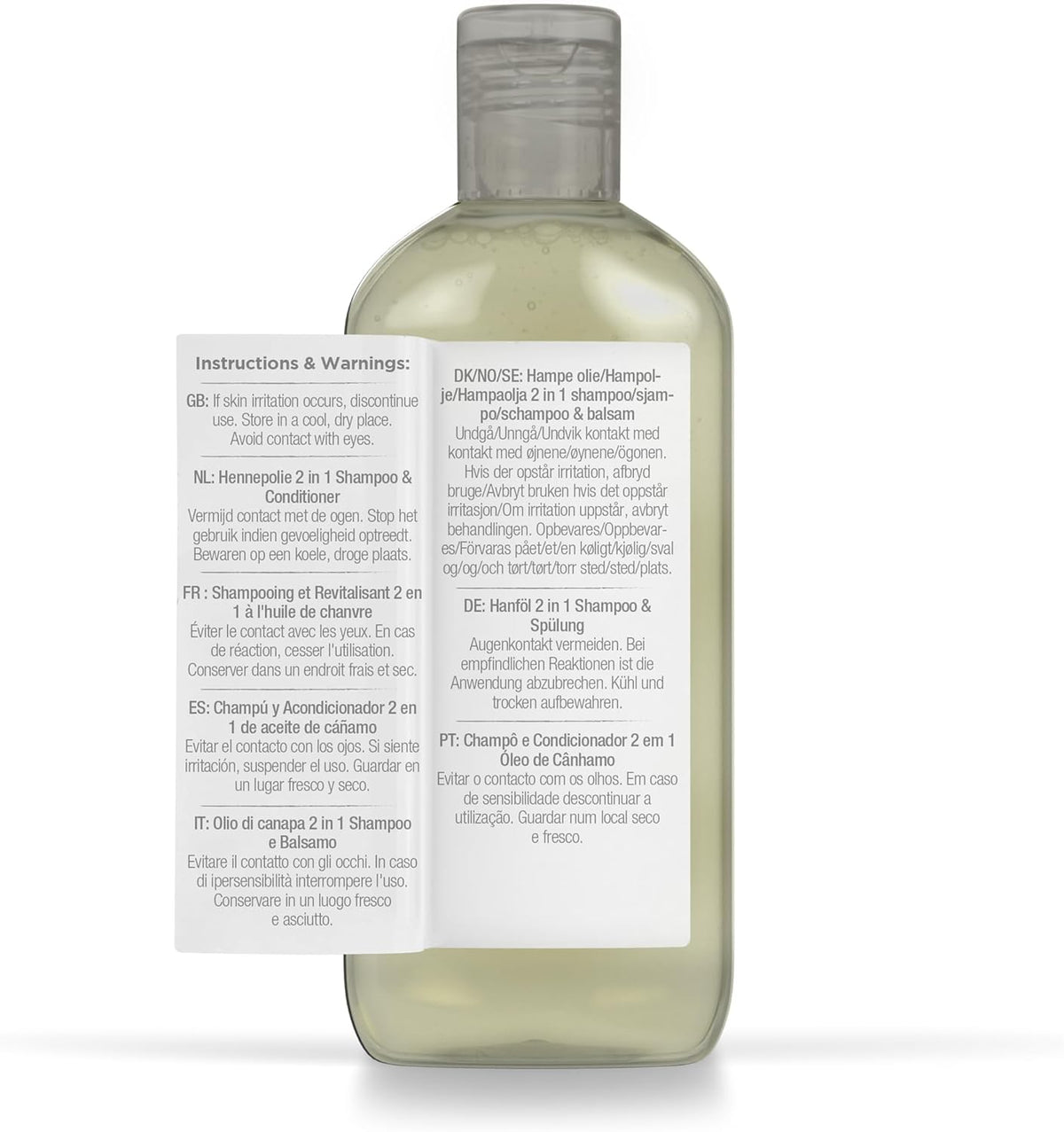 Dr Organic Bioactive Haircare Hemp Oil 2 In 1 Shampoo And Conditioner 265ml