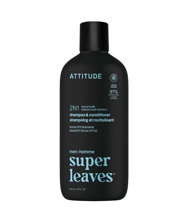 Attitude Super Leaves 2 N 1 Scalp Care Shampoo And Conditioner