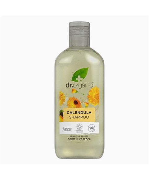 Dr Organic Organic Calendula Calm And Restore Shampoo 265ml