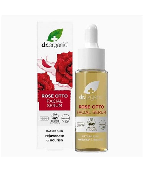 Dr Organic Bioactive Skincare Organic Rose Otto Facial Serum 30ml