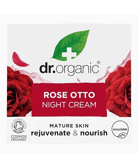 Dr Organic Bioactive Skincare Organic Rose Otto Night Cream 50ml