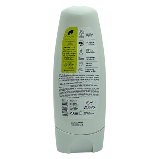 Dr Organic Bioactive Skincare Organic Tea Tree Body Lotion 200ml