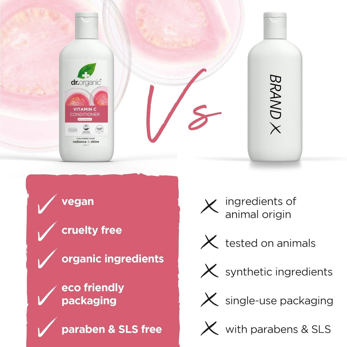 Dr Organic Radiance And Shine Vitamin C Conditioner 265ml