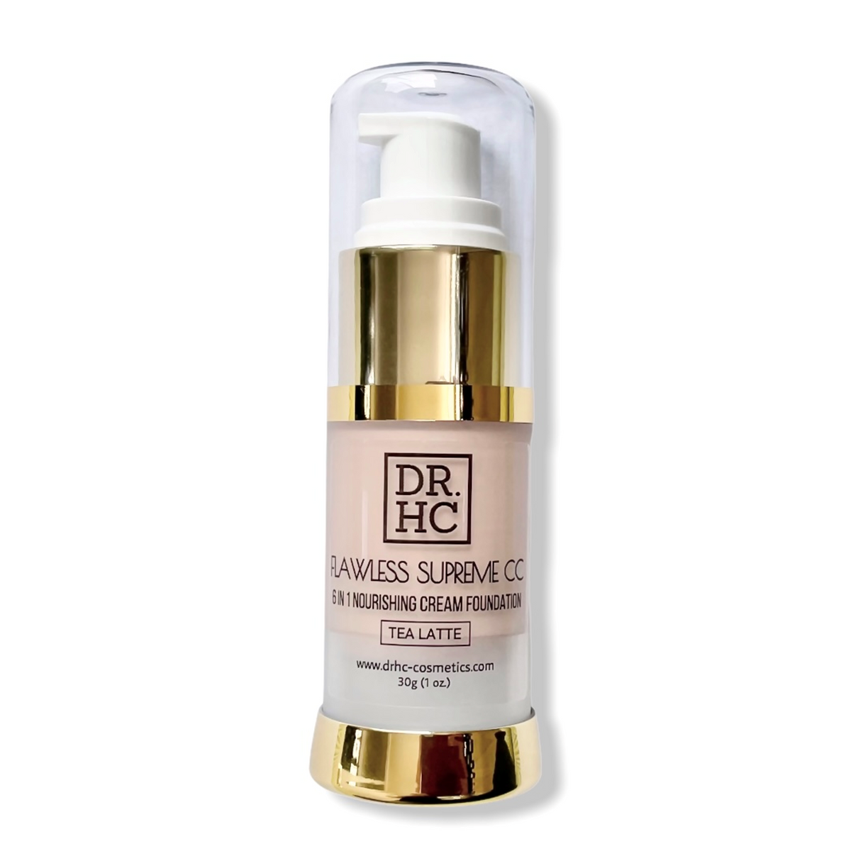 Flawless Supreme CC 6 in 1 Nourishing Cream Foundation (5 Shades) (30g, 1oz.)