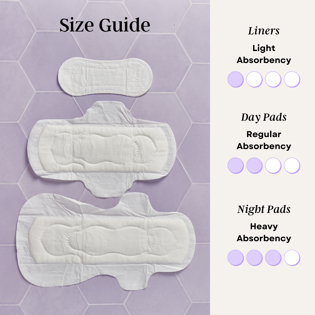 Besti 100% Organic Cotton Night Pads (10 Count)-3
