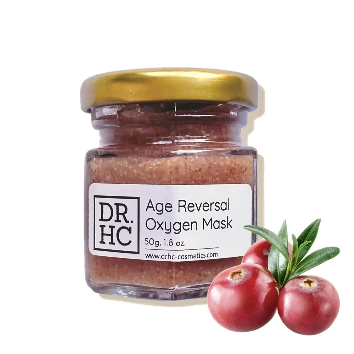 DR.HC Age Reversal Oxygen Mask (60g, 2.1oz) (Exfoliating, Anti-aging, Skin brightening, Anti-blemish, Anti-inflammatory...)