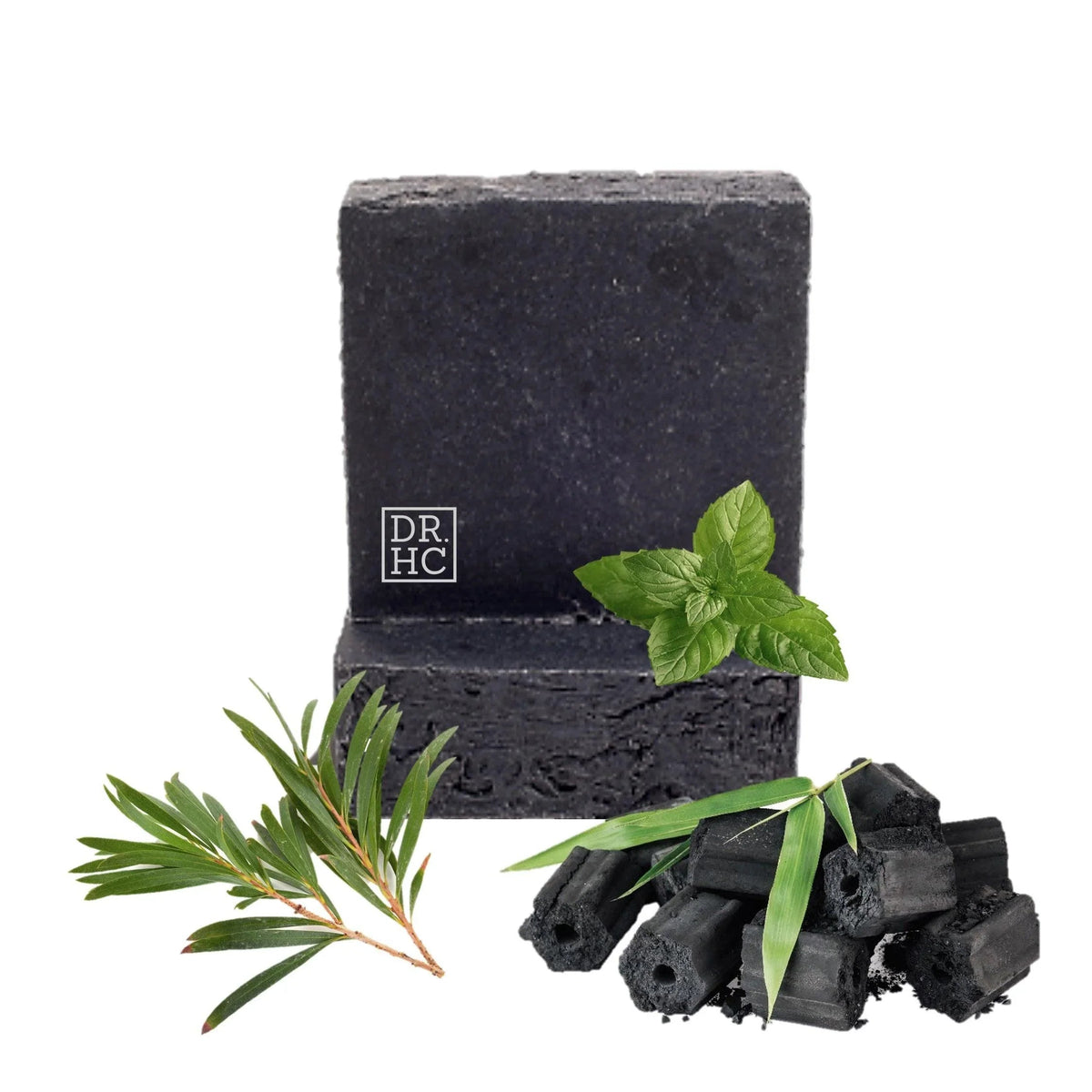 DR.HC All-Natural Skincare Face Soap - Detox Bar (110g, 3.8oz.) (Detoxifying, Anti-acne, Anti-scar, Oil balancing...)